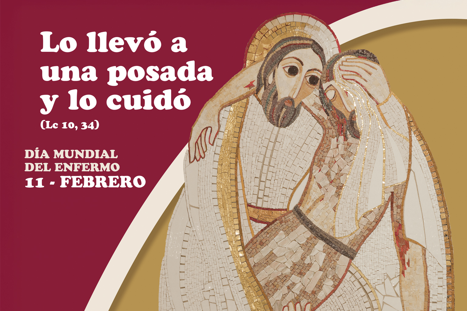 El 11 de febrero celebramos la Jornada Mundial del Enfermo