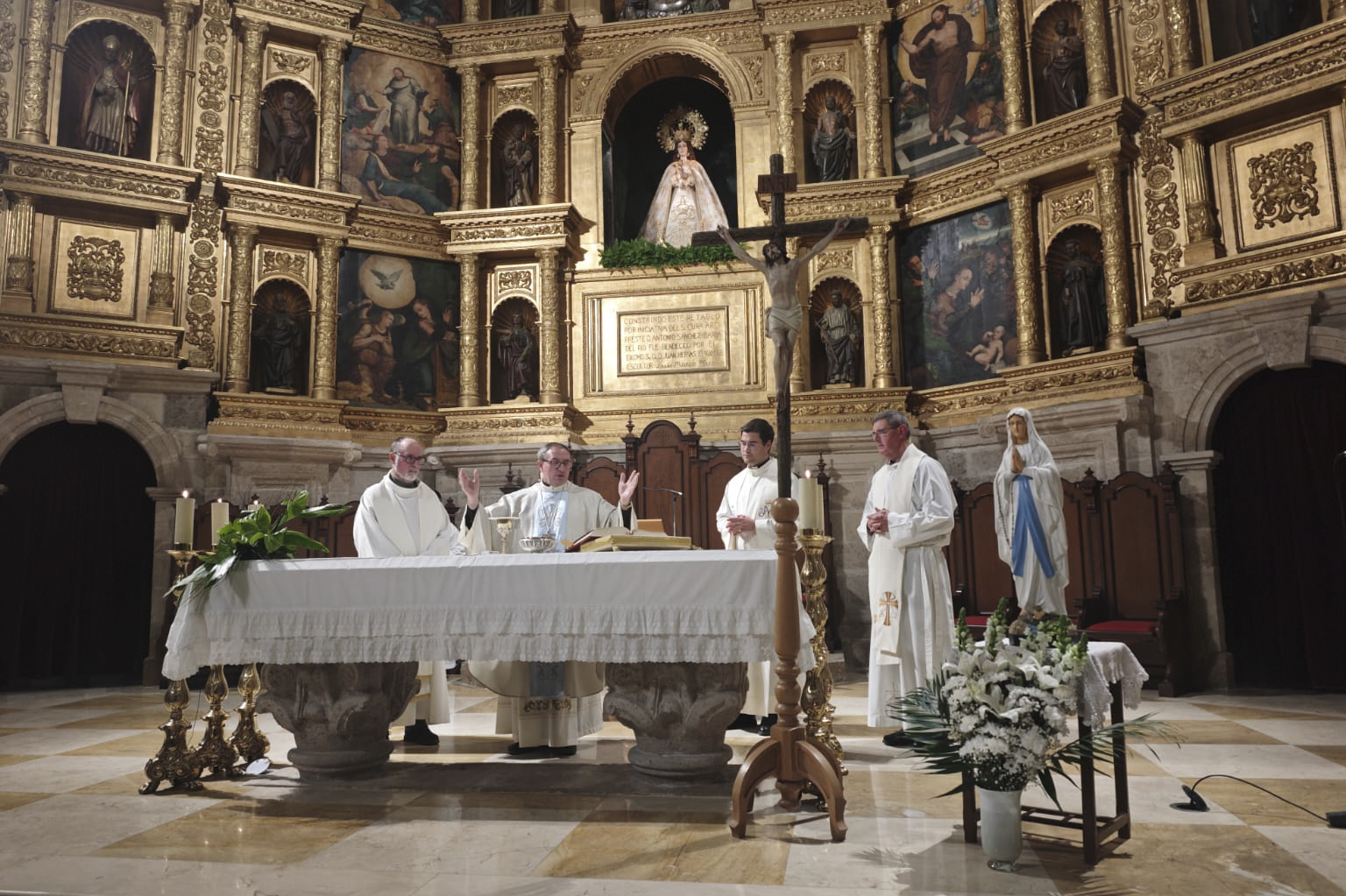 Misa de la Hospitalidad de Lourdes en Valdepeñas