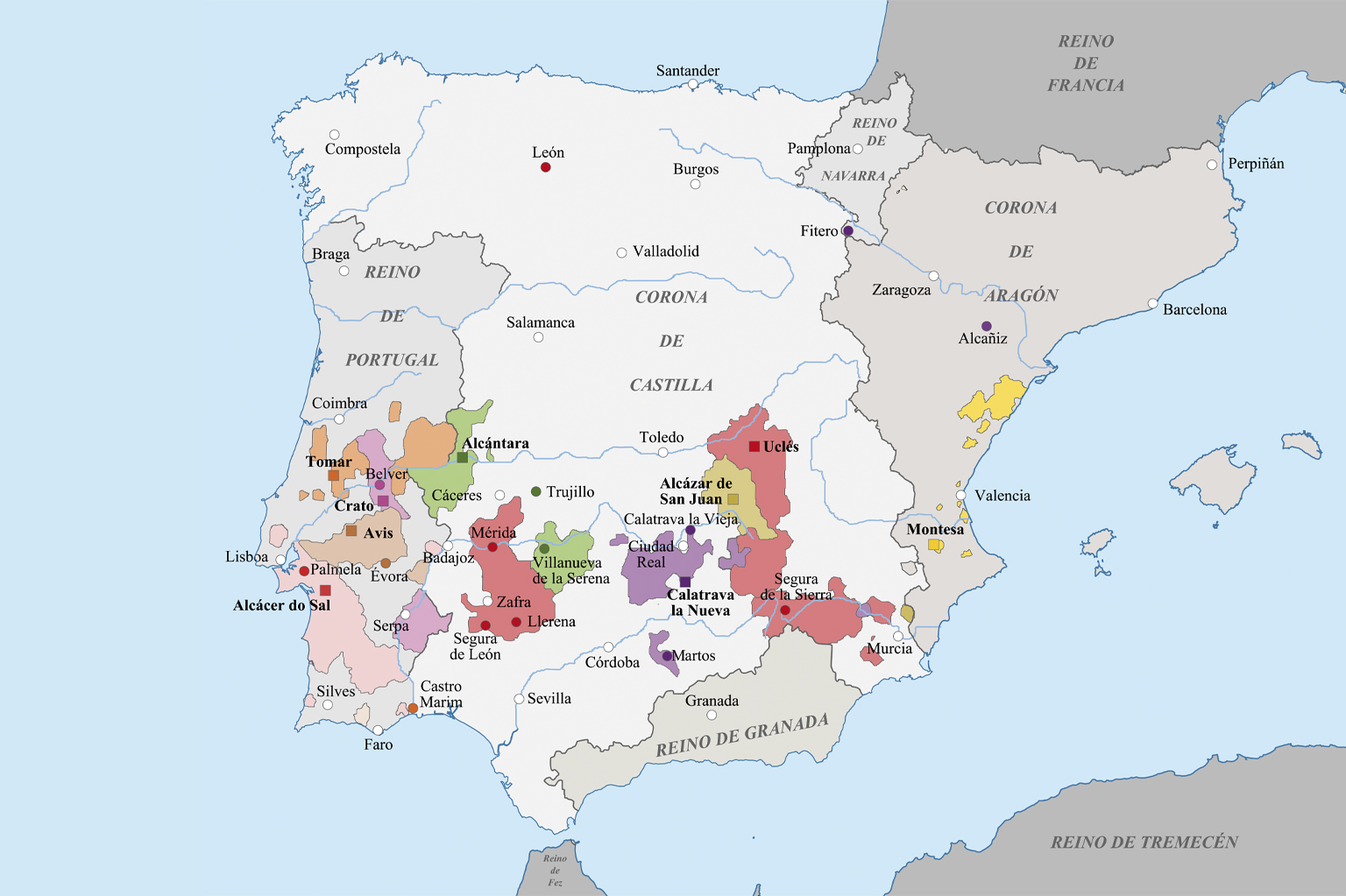 Las cuatro Órdenes Militares (II)