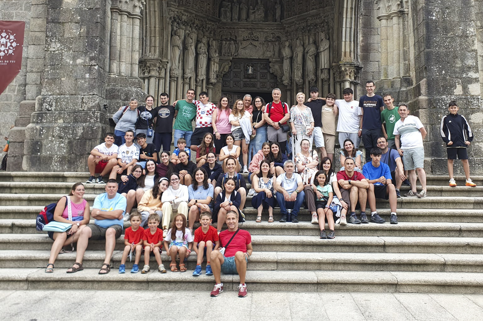 Familias de Ciudad Real en el Camino de Santiago