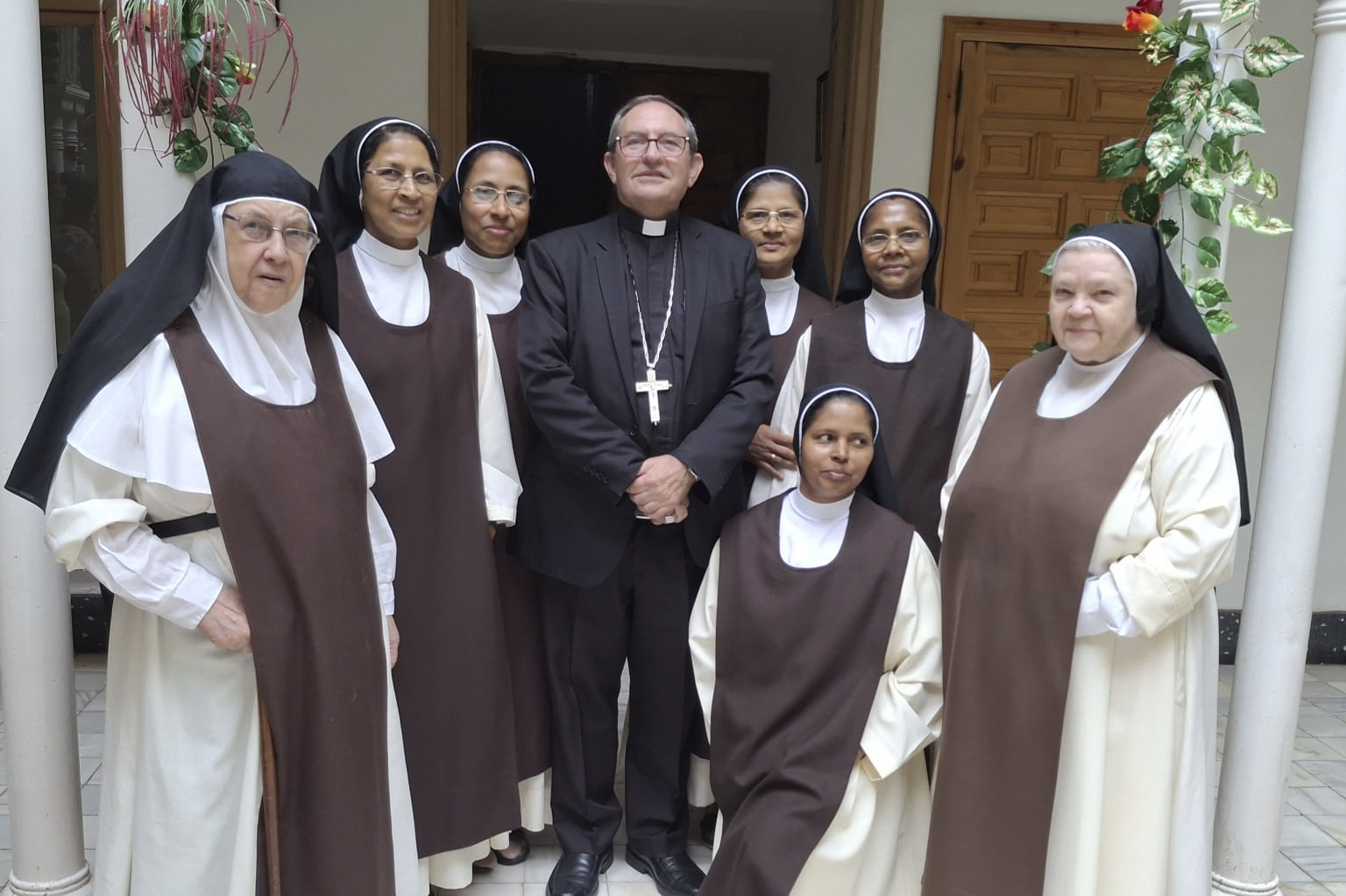 Visita del obispo a las Monjas Jerónimas